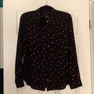 Long sleeve blouse